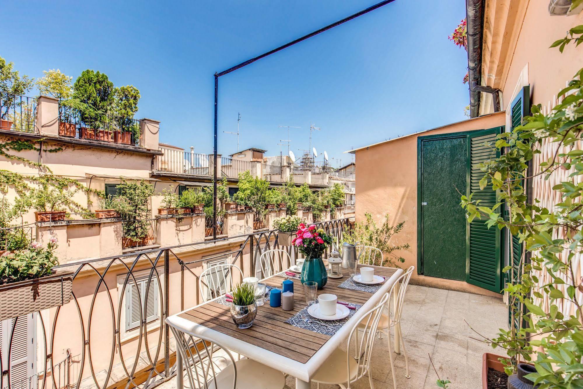 Aweshomeitaly - Spagna Glamour Life Penthouse Rome Bagian luar foto